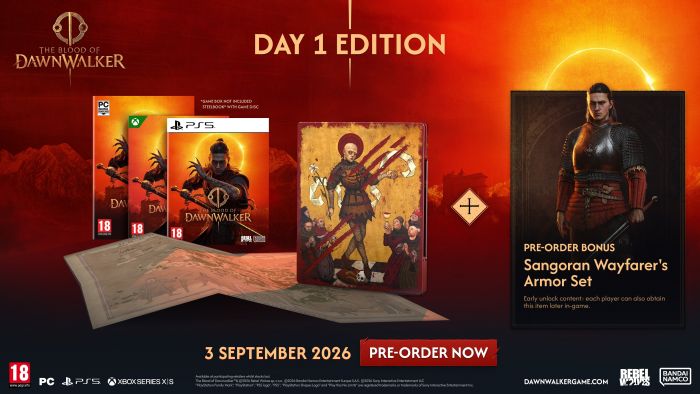 Гра консольна PS5 The Blood of Dawnwalker Launch Edition, BD диск