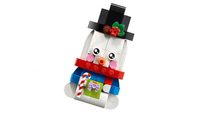 Конструктор LEGO Iconic Прикраси зі сніговиком