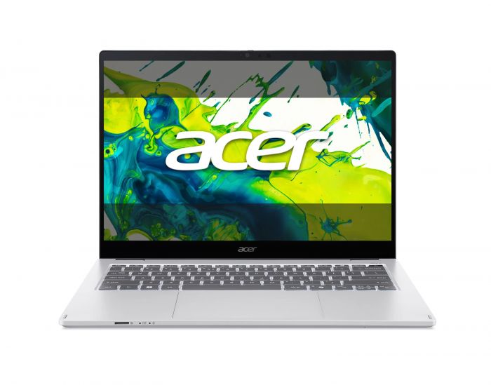 Ноутбук Acer Swift Spin 14 AI SFSP14-I51T 14" WUXGA IPS Touch, Intel U7-355, 16GB, F512GB, UMA, Win11, сріблястий