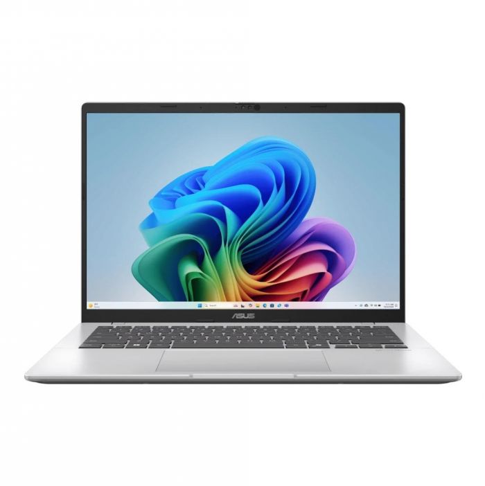 Ноутбук ASUS Vivobook 14 M1407GA-LY006 14" WUXGA IPS, AMD AI 7 445, 16GB, F512GB, UMA, noOS, Сріблястий