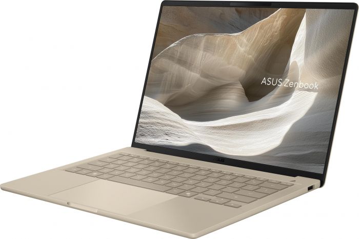 Ноутбук ASUS Zenbook A14 UX3407NA-QD080W 14" WUXGA OLED, Qualcomm X2 Elite X2E88100, 16GB, F512GB, UMA, Win11, Бежевий