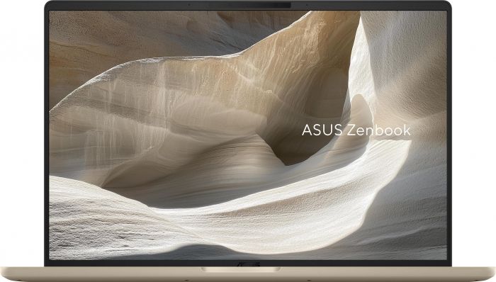 Ноутбук ASUS Zenbook A14 UX3407NA-QD080W 14" WUXGA OLED, Qualcomm X2 Elite X2E88100, 16GB, F512GB, UMA, Win11, Бежевий