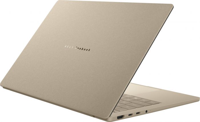 Ноутбук ASUS Zenbook A14 UX3407NA-QD080W 14" WUXGA OLED, Qualcomm X2 Elite X2E88100, 16GB, F512GB, UMA, Win11, Бежевий