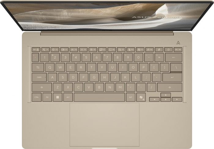 Ноутбук ASUS Zenbook A14 UX3407NA-QD080W 14" WUXGA OLED, Qualcomm X2 Elite X2E88100, 16GB, F512GB, UMA, Win11, Бежевий