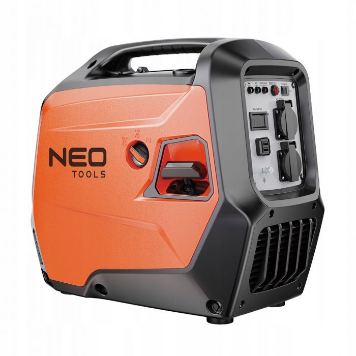 Генератор бензиновий інверторний Neo Tools 230В, 3/3.2кВт, ручний стартер, USB Type C 5, 22кг