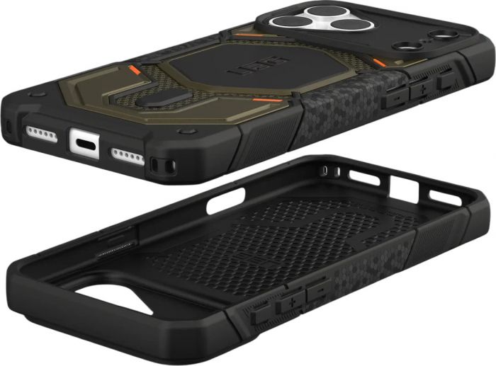 Чохол UAG для iPhone 18 Pro Max, Monarch Pro Magsafe, Kevlar Element Green