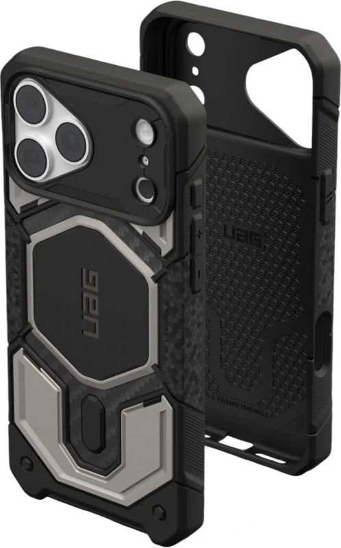 Чохол UAG для iPhone 18 Pro Max, Monarch Pro Magsafe, Titanium