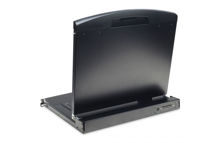 Консоль DIGITUS Modular 17" TFT, 8 port KVM, US keyboard, RAL 9005