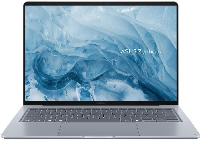 Ноутбук ASUS Zenbook 14 UX3480QA-U1111W 14" WUXGA OLED, Qualcomm X X1 26 100, 8GB, F256GB, UMA, Win11, Блакитний