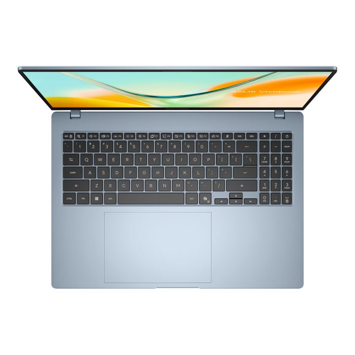 Ноутбук ASUS Vivobook S16 S5608QA-U3212W 16" WUXGA OLED, Qualcomm X1 26 101, 16GB, F512GB, UMA, Win11, Блакитний