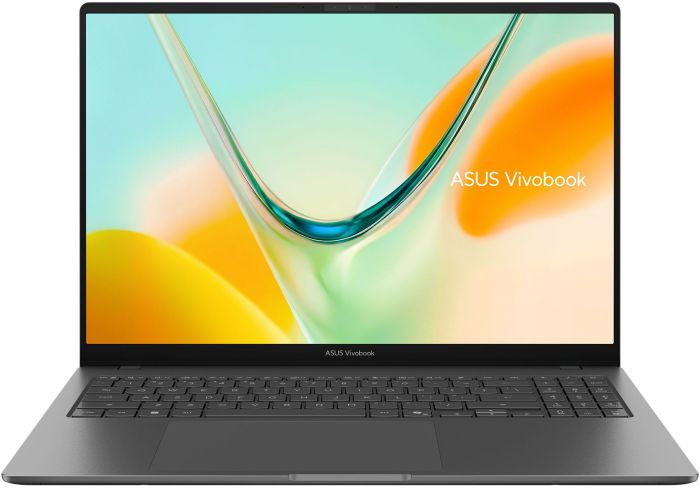 Ноутбук ASUS Vivobook S16 S5608QA-U3214W 16" WUXGA OLED, Qualcomm X1 26 101, 16GB, F512GB, UMA, Win11, Сірий