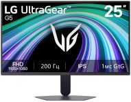 Монітор LG 24.4" 25G523B-B 2хHDMI, DP, Audio, IPS, 200Hz, 1ms, sRGB 99%, G-SYNC, FreeSync, HDR10