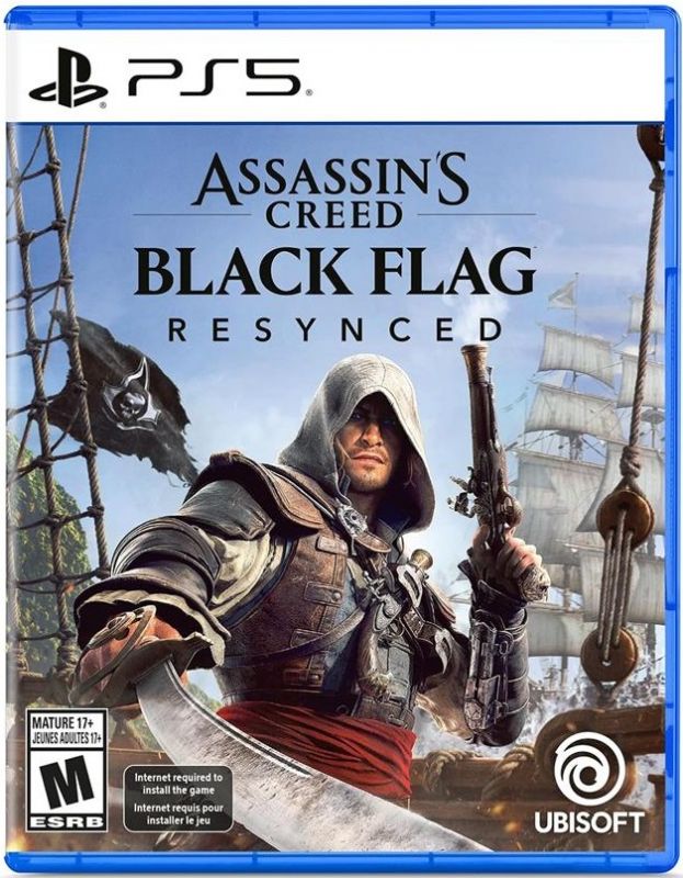Гра консольна PS5 Assassin's Creed Black Flag Resynced, BD диск
