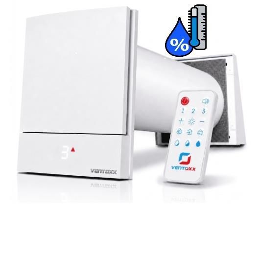 Рекуператор Ventoxx Harmony AeroMax 0.75м пульт ДК  LED-індикація  датчик вологості захисна кришка