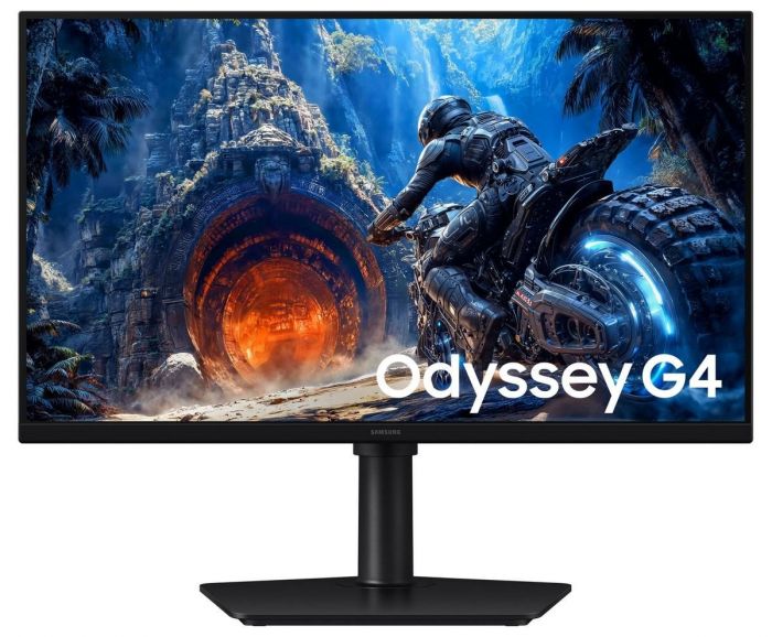 Монітор Samsung 25" Odyssey G4 HDMI, DP, USB, IPS, 300Hz, 1ms, Pivot
