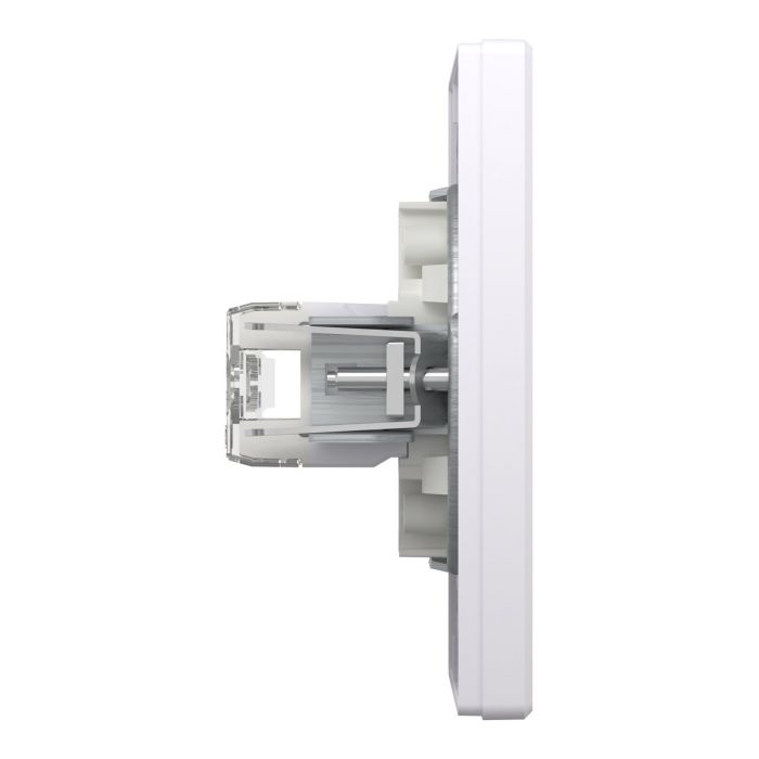Розетка подвійна комп'ютерна rj45 Schneider Electric, Asfora (білий)