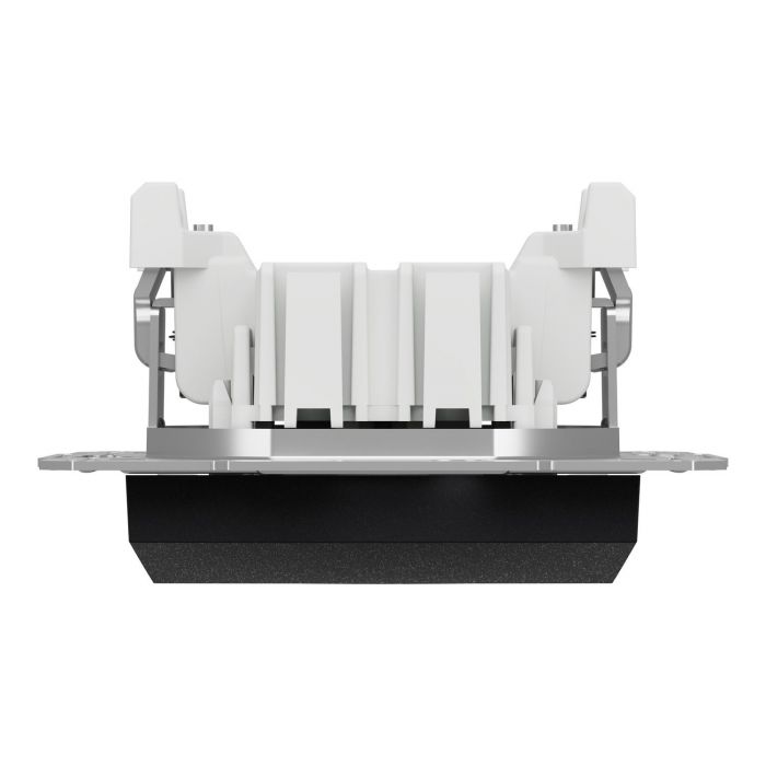 Кнопковий вимикач Schneider Electric, Asfora (антрацит)