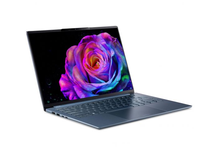 Ноутбук Acer Swift Go 14 AI SFG14-I71 14" WUXGA OLED, Intel U7-355, 16GB, F512GB, UMA, Win11, синій