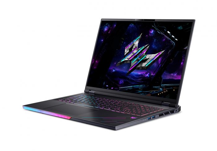 Ноутбук Acer Predator Helios 18 AI PH18-I71 18" WQXGA IPS, Intel U9-290HX, 32GB, F1TB, NVD5080-16, Win11, чорний