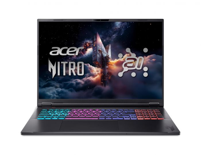 Ноутбук Acer Nitro 18 AN18-61 18" WQXGA IPS, AMD R9-365, 32GB, F1TB, NVD5070Ti-12, Lin, чорний