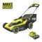 Газонокосарка акумуляторна Ryobi Max Power RY36LMXSP53B-160 36В акб 1х6А·год 53см 68л 25-100мм самохідна 30кг