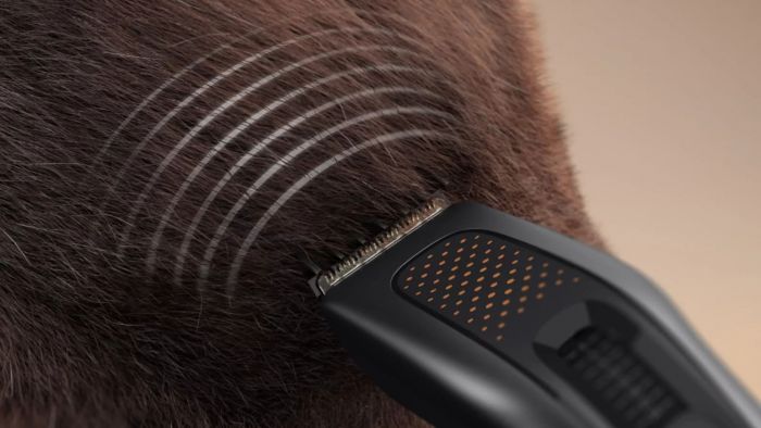 Машинка для стриження  Philips Series 7000, акум., роторний мотор, насадок-3, кейс, сталь, чорний