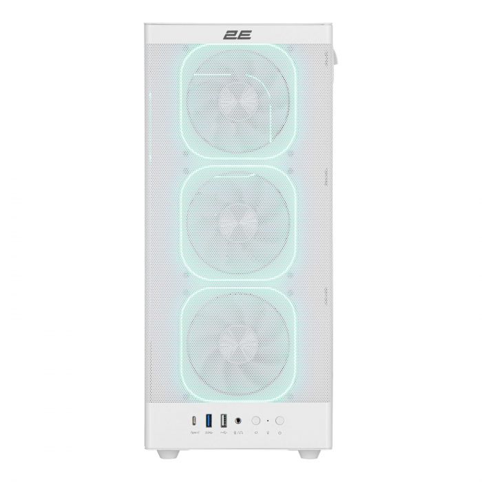 Комп’ютер персональний 2E Rational AMD R5-7500F, 32Gb, F512GB, NVD5060TI-8, A620, 2E-V8210W, 650W, FreeDos, білий
