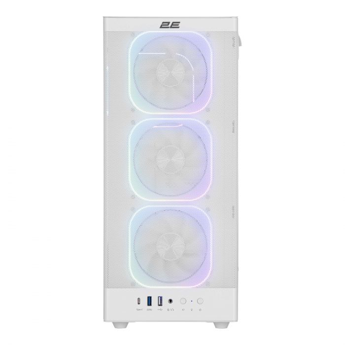 Комп’ютер персональний 2E Rational AMD R5-7500F, 16Gb, F1TB, NVD5060TI-8, A620, 2E-V8210W, 650W, Win11PE, білий