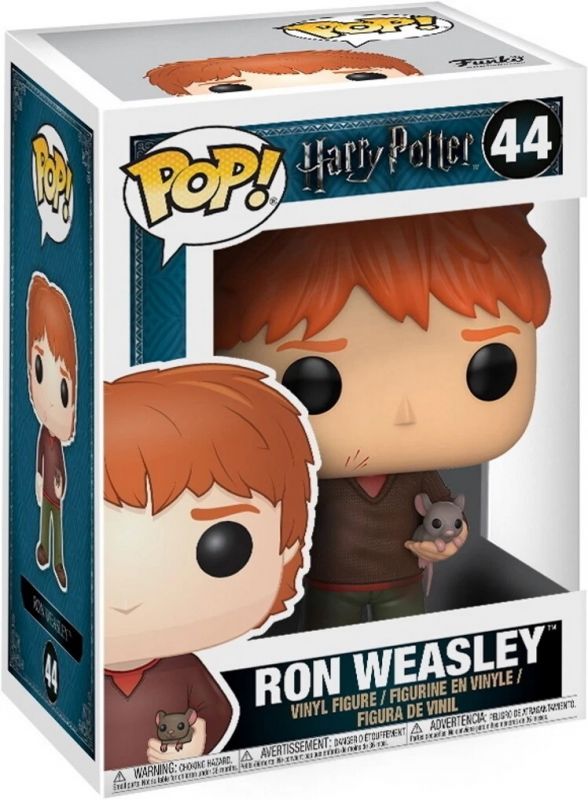 Фігурка Funko POP Movies: Harry Potter: Ron Weasley w/Scabbers