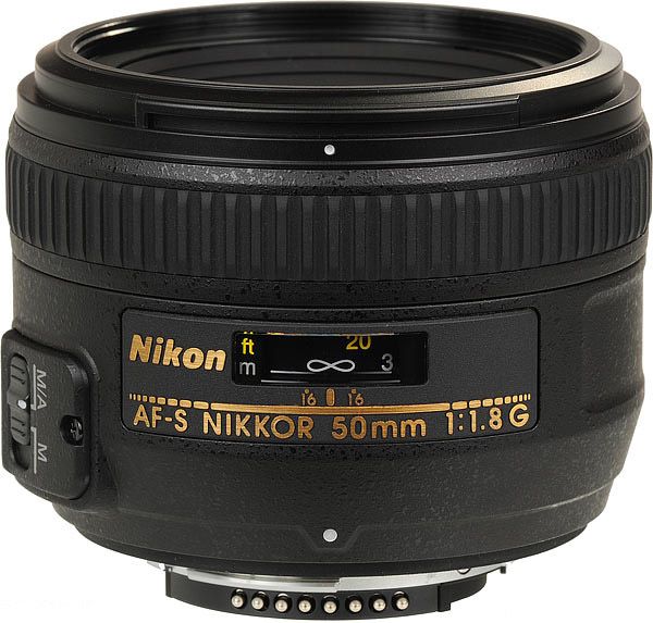 Об'єктив Nikon 50 mm f/1.8G AF-S NIKKOR