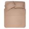 КПБ 1,5сп Ardesto Mix&Match, підковдра 160х220см, простирадло 180х240см, наволочки (2) 50х70см, 100% бавовна, сатин, бежевий