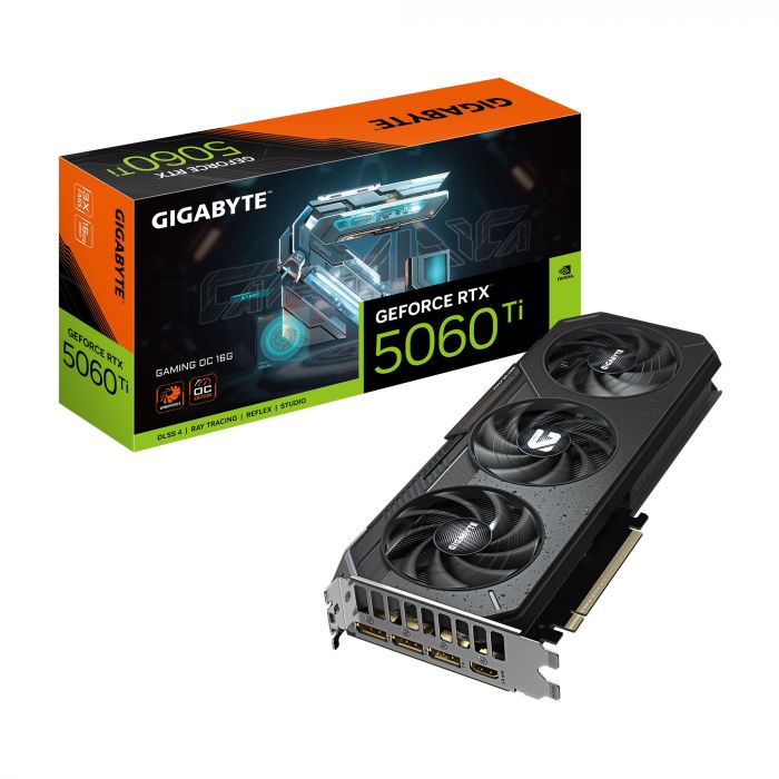 Відеокарта GIGABYTE GeForce RTX 5060 Ti 16GB GDDR7 GAMING OC