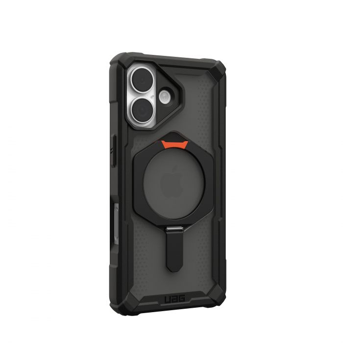 Чохол UAG для iPhone 17, Plasma XTE MagSafe, Black/Pop Orange