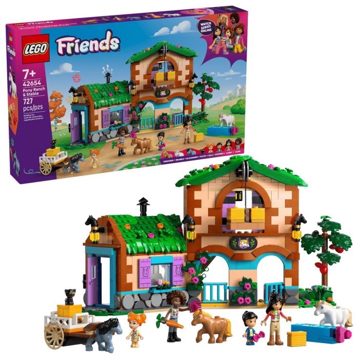 Конструктор LEGO Friends Ранчо і стайня поні