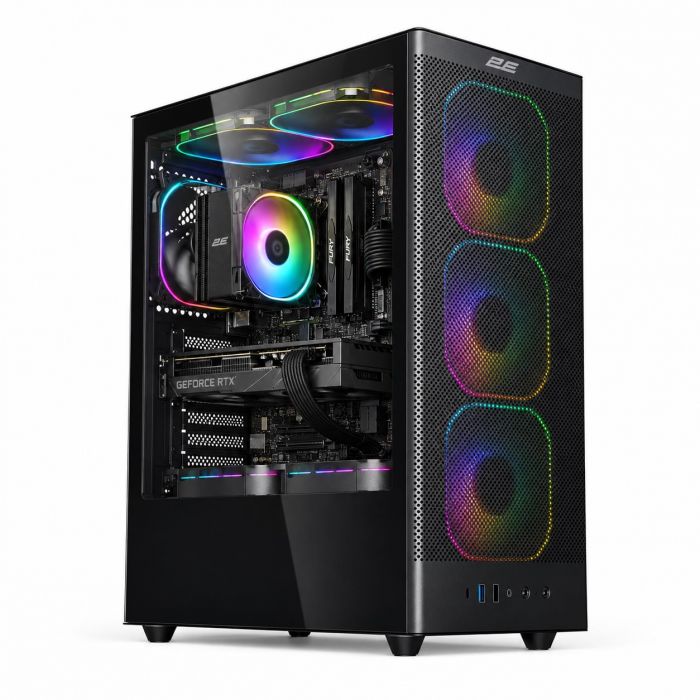 Комп’ютер персональний 2E Rational AMD R5-7500F, 16Gb, F1TB, NVD5060-8, A620, V8210B, 600W, FreeDos
