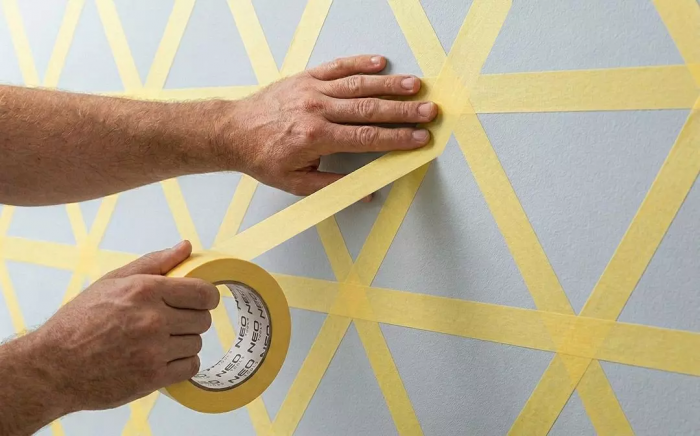 Стрічка малярна Neo Tools, 25мх48мм, жовтий