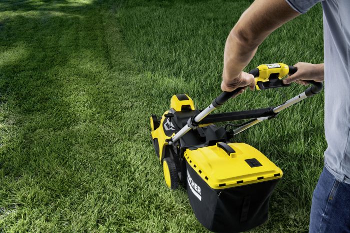 Газонокосарка акумуляторна Karcher LMO 36-46 Battery 18В 43см 20-70мм (без АКБ та ЗП)