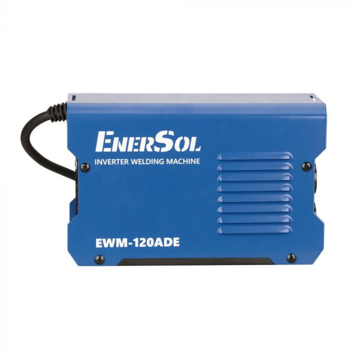 Зварювальний апарат інверторний EnerSol EWM-120ADE 20-120А 5.1кВт 160-260В 2.9кг