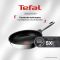 Сковорода для млинців Tefal Emotion+, 25см, нержавіюча сталь, бакеліт, чорний