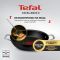 Сотейник Tefal Excellence+, з кришкою, 24см, алюміній, скло, бакеліт, чорний