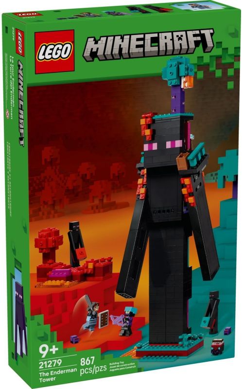 Конструктор LEGO Minecraft  Вежа Ендермена