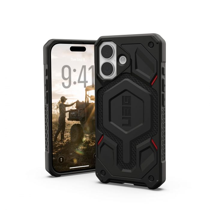 Чохол UAG для iPhone 17, Monarch Pro MagSafe, Kevlar Black