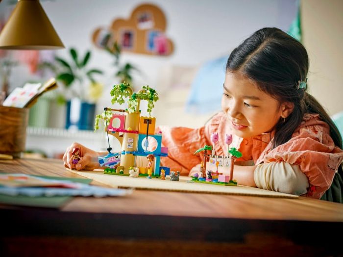 Конструктор LEGO Friends День народження кота і будинок на дереві