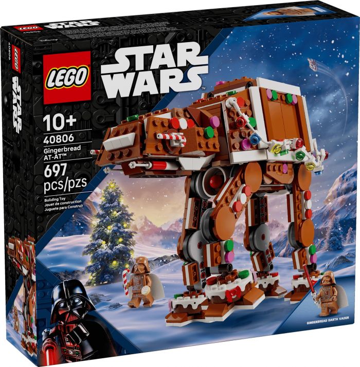 Конструктор LEGO Пряниковий крокохід AT-AT