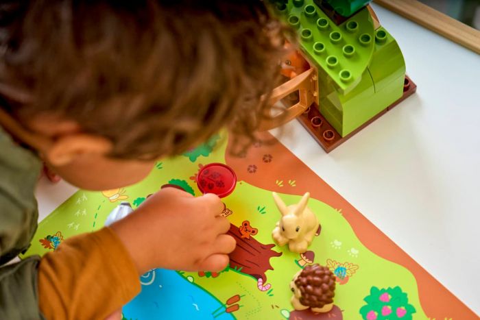 Конструктор LEGO DUPLO Town Ліс відкриттів із дикими тваринами