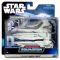 Ігрова колекційна фігурка Star Wars Medium Vehicle Транспорт та фігурка Kom'rk-Class Mandalorian Starfighter 12.5см