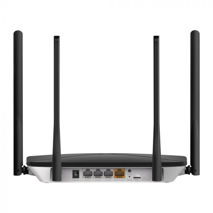 Маршрутизатор MERCUSYS MB115-4G N300, 4G/LTE, 3xFE LAN, 1xFE WAN
