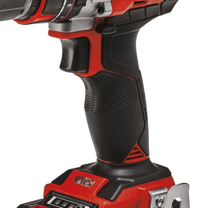 Шурупокрут-дриль ударний акумуляторний Einhell TP-CD 18/50 Li-i BL(2x2Ah), PXC, 18В, акумулятор 2 Аг - 2 шт, безщітковий, 50 Нм, кейс, 2.02 кг