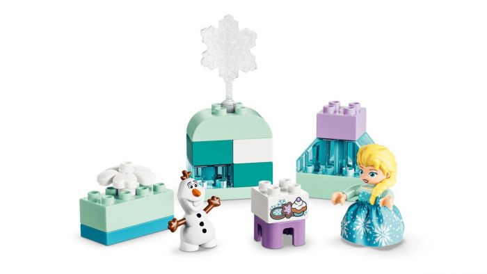 Конструктор LEGO DUPLO Disney Коробка для творчого конструювання «Крижане серце» з Ельзою й Олафом