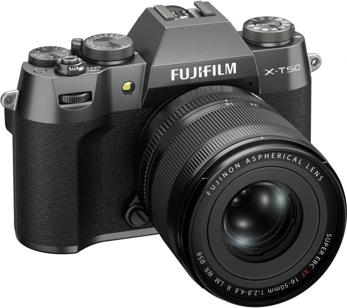 Цифр. фотокамера Fujifilm X-T50 + XF16-50mmF2.8-4.8 R LM WR Kit Charcoal silver